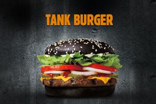Jest ogień! Czarny Tank Burger w ofercie Burger King!