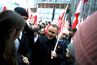 Karol Nawrocki na Marszu 2025