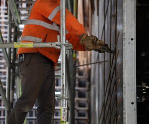 Trwa budowa tunelu średnicowego w Łodzi. Na zdjęciach budowa przystanku Łódź Koziny