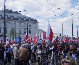 Wielki Marsz Patriotów Rafała Trzaskowskiego w Warszawie 25.05.2025