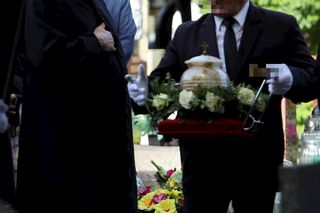 Pogrzeb żony Ryszarda Rynkowskiego