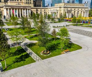 Plac Centralny Warszawa, sierpień 2025