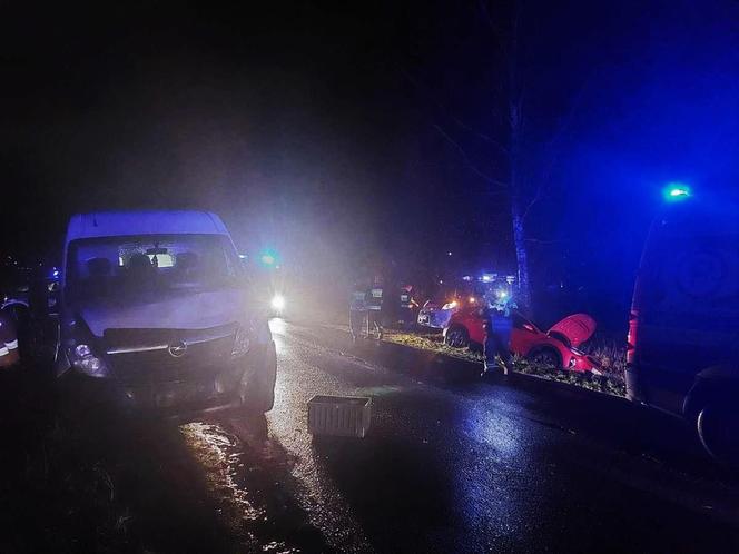 Dwie godziny i dwa wypadki drogowe pod Iławą. Policjanci apelują o rozsądek