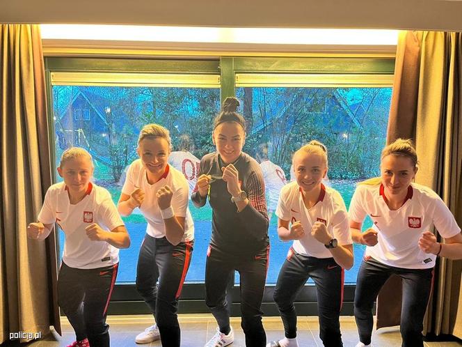 Sierżant Klaudia Wawer podczas zgrupowania reprezentacji Polski