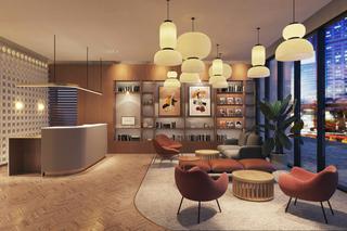 Qubus Hotel w Katowicach wizualizacj