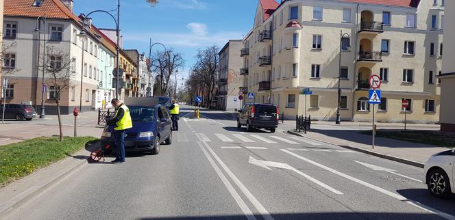 Potrącenie na przejściu dla pieszych w Ełku