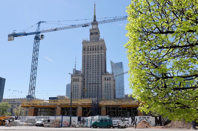 Budowa Muzeum Sztuki Nowoczesnej w Warszawie