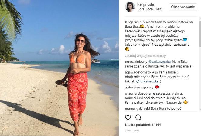 Kinga Rusin z partnerem Markiem Kujawą w objęciach na Instagramie. Urocze ZDJĘCIE