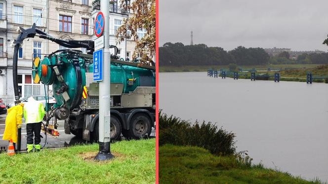 Alert dla Wrocławia. Mieszkańcy przygotowują się na podtopienia. Jaki jest stan rzek? Radar opadów 