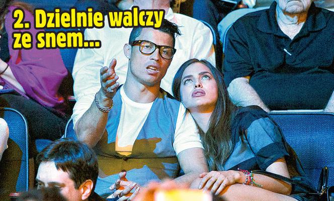 Ronaldo usypia Irinę