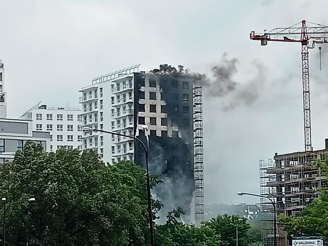 Pożar ul. Północna Lublin