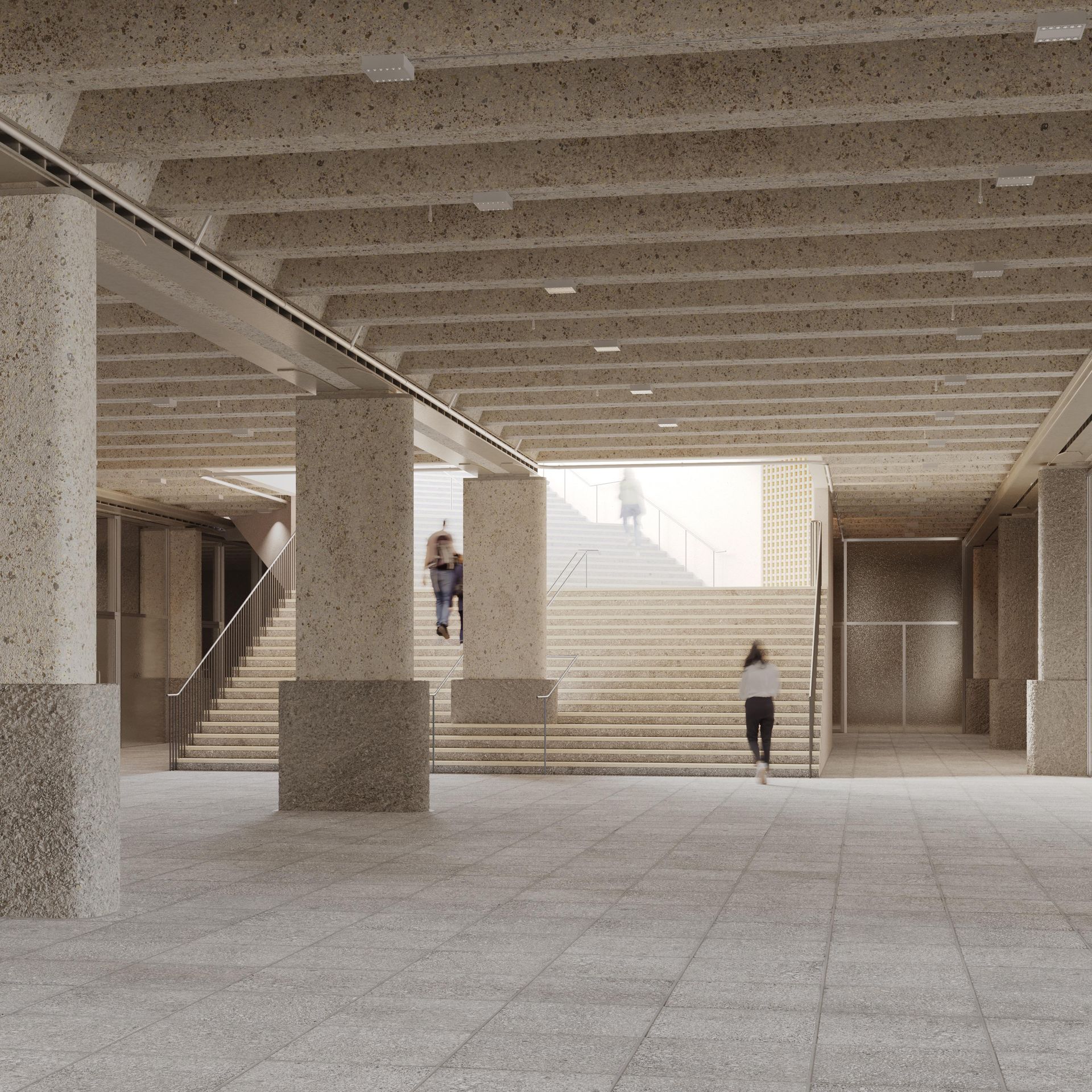 Projekt zagospodarowania przestrzeni Notre Dame po odbudowie