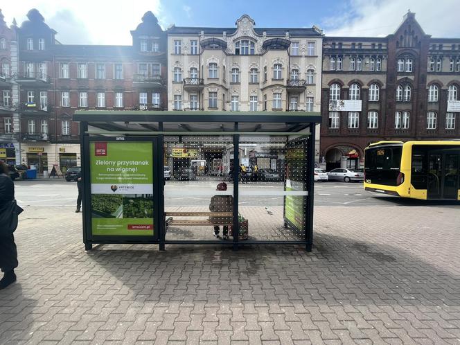 Katowice mają już pierwszy zielony przystanek. Stanął na ulicy Mickiewicza 