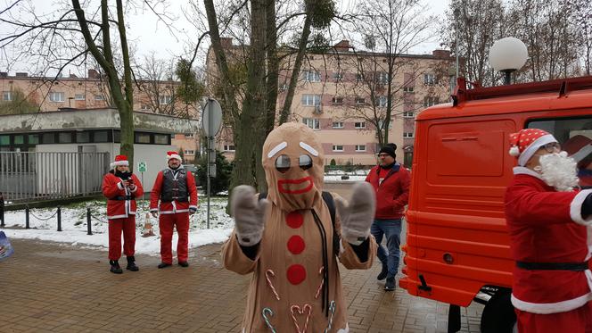 Motocykliści odwiedzili dzieci w szpitalach