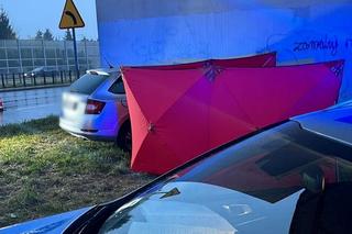 Z impetem gruchnął w wiadukt. Poduszki powietrzne wybuchły, ale kierowca zginął na miejscu