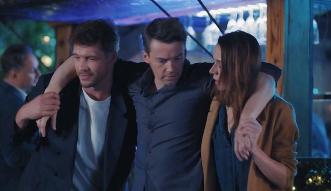 M jak miłość odc. 1887. Martyna (Magdalena Turczeniewicz), Jakub Karski (Krzysztof Kwiatkowski)