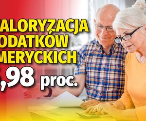 Waloryzacja dodatków do emerytur 5,98 proc. 