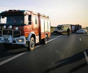 śmierć motocyklisty na A2