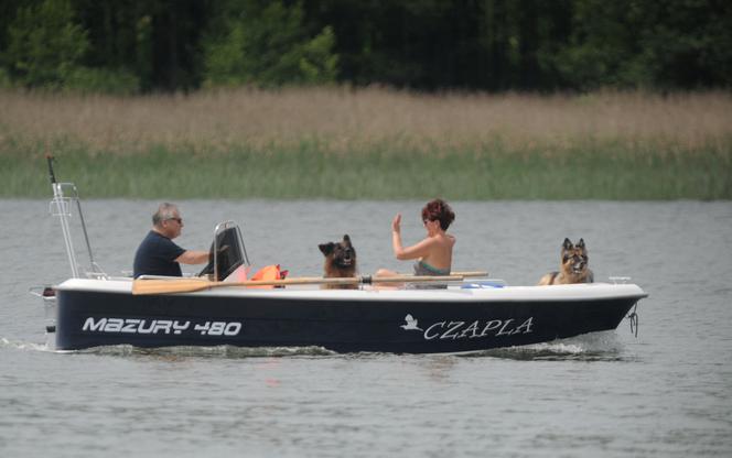 Kwaśniewski na wakacjach