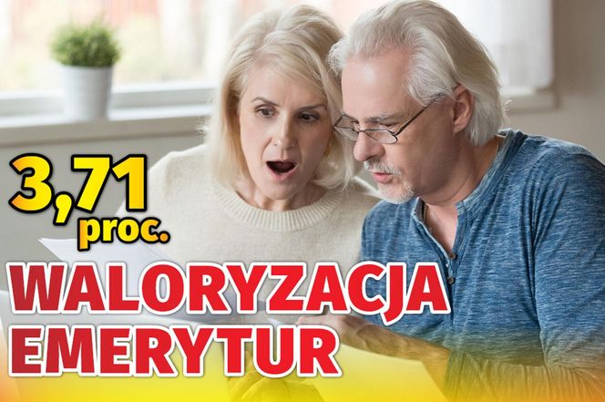 Waloryzacja 3,71 proc.
