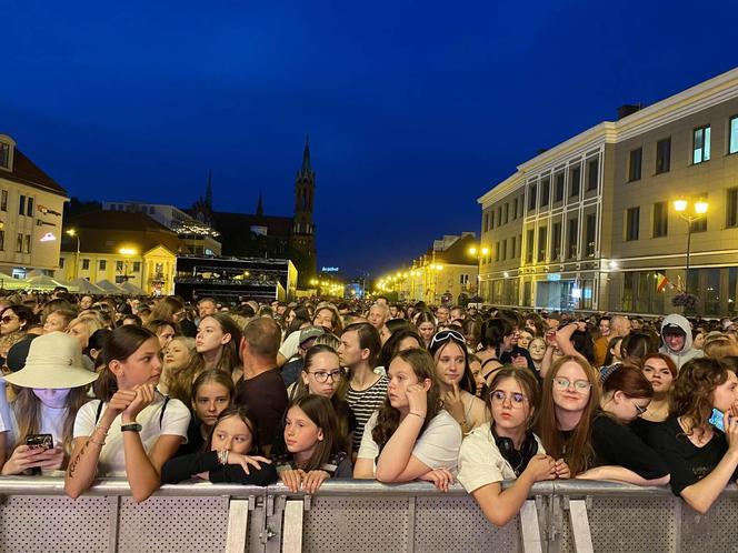 Dni Miasta Białegostoku 2024. Enej i Margaret przyciągnęły tłumy na Rynek Kościuszki [ZDJĘCIA]