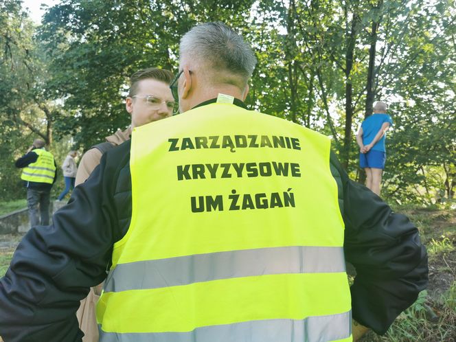 Powódź w Żaganiu. Tak wygląda ul. Dworcowa 