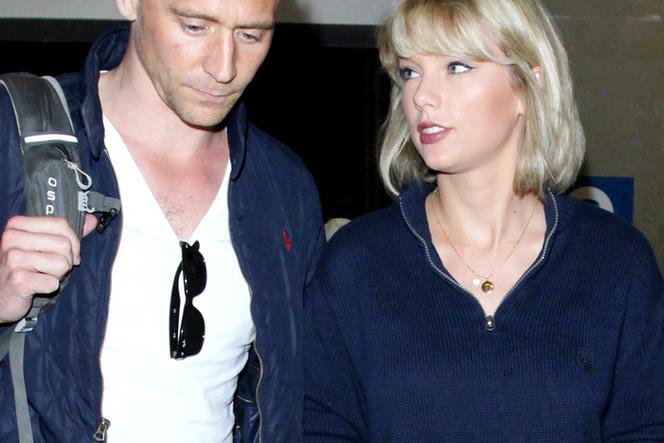 Taylor Swift i Tom Hiddleston na lotnisku w Los Angeles