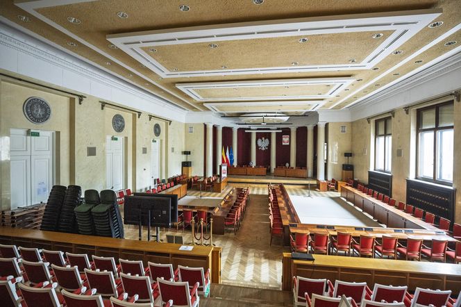 Sala posiedzeń Rady m.st. Warszawy