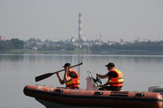 Akcja wyławiania martwych małży w Lublinie