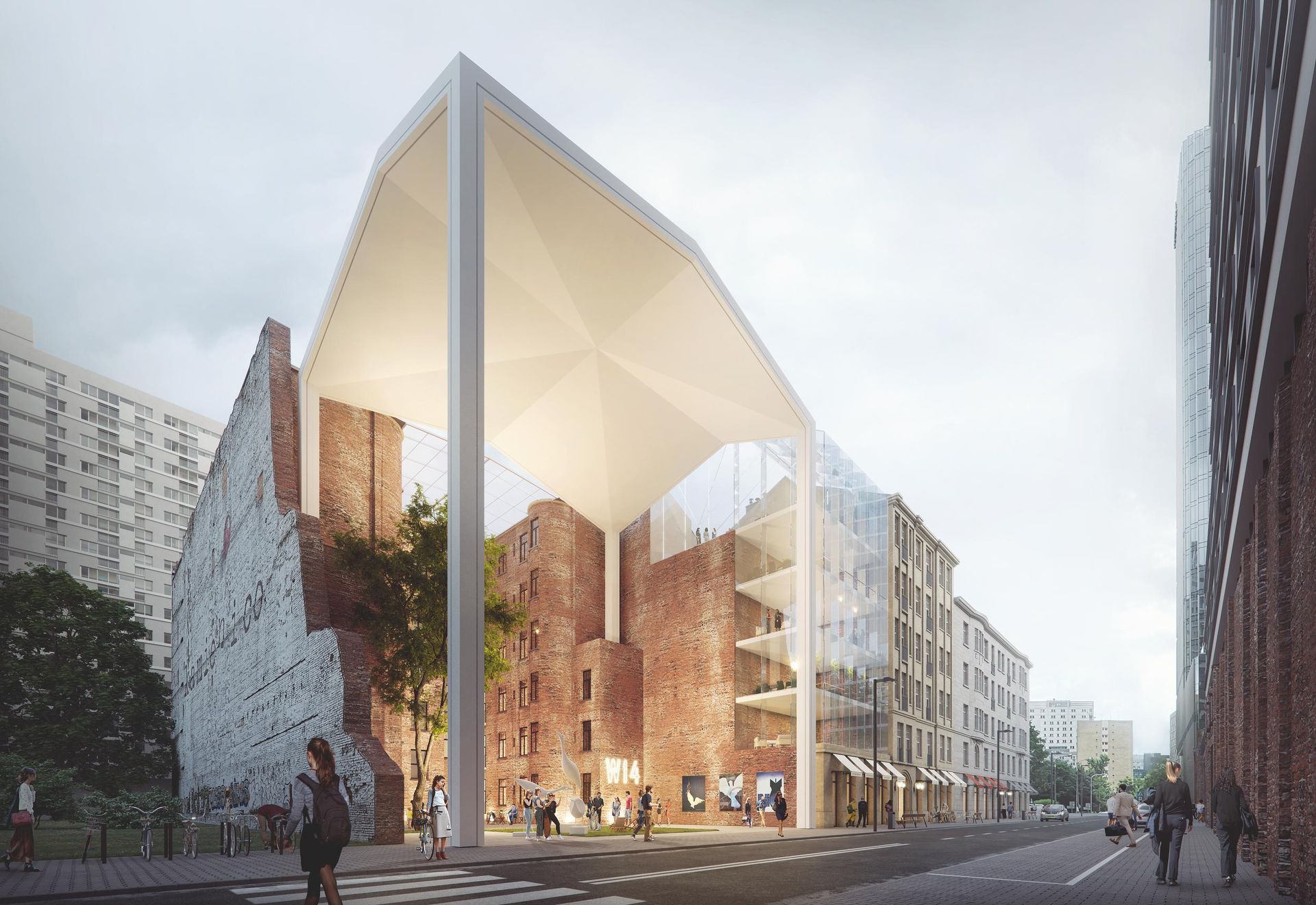 Odbudowa kamienic przy ul. Waliców, Warszawa. Grupa 5 Architekci