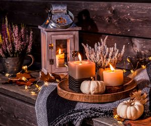 Jesienne dekoracje balkonu i tarasu