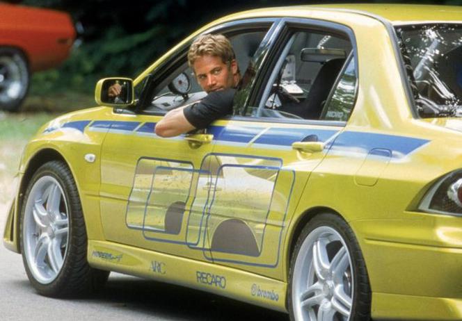 Paul Walker / Mitsubishi Lancer Evo 7 2001