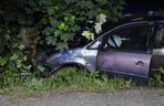 Pijany kierowca rozbił auto pod Gryżyną. Miał prawie 3 promile alkoholu