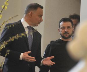 Andrzej Duda i Wołodymyr Zełenski