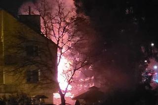 Trumny w zakładzie stolarskim płonęły jak pochodnie