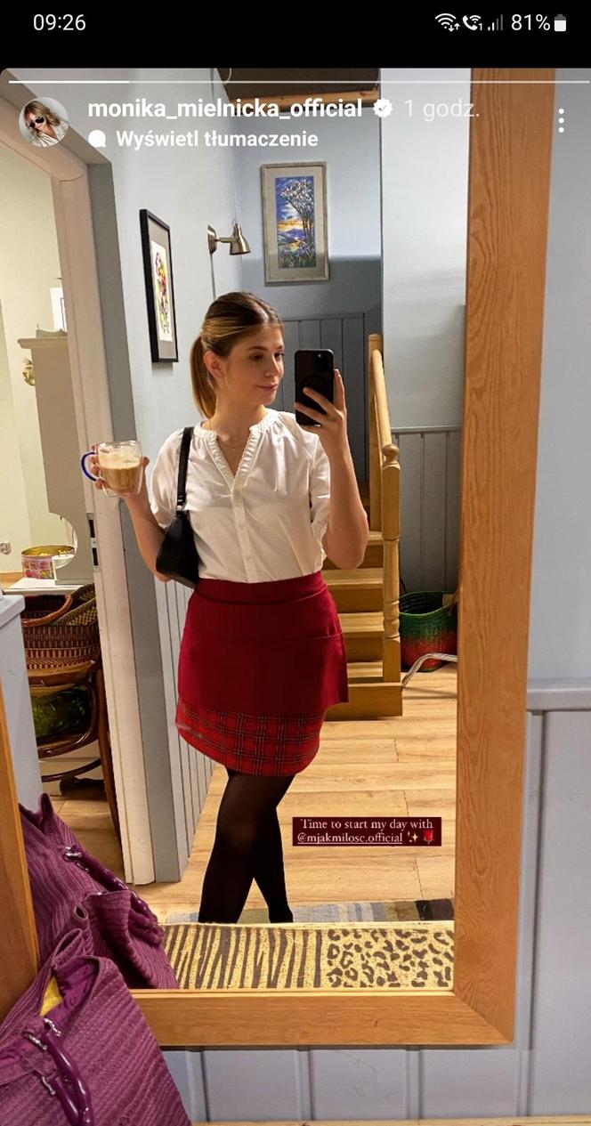 M jak miłość na planie. Lilka (Monika Mielnicka)