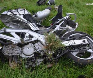 O włos od tragedii w Mikołowie. 19-letni motocyklista cudem uszedł z życiem