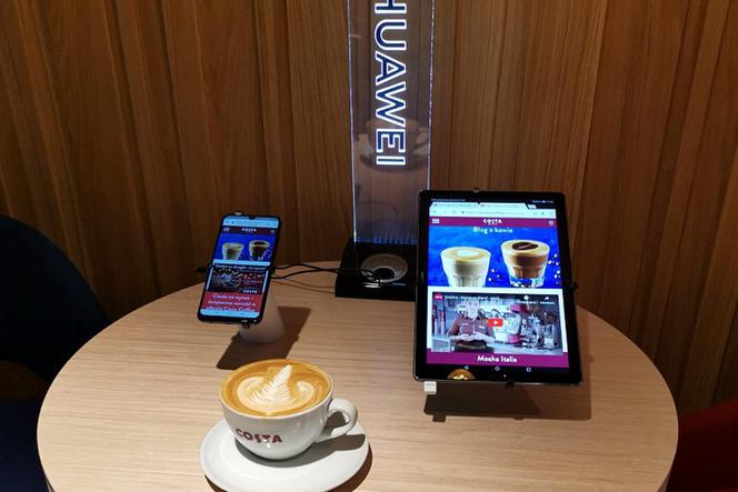 Huawei i Costa Coffee