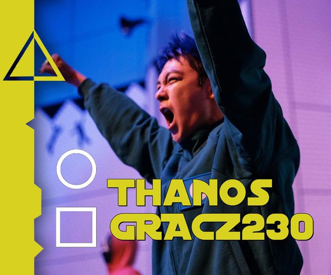 THANOS/GRACZ 230 (zarabiał jako DJ i raper)