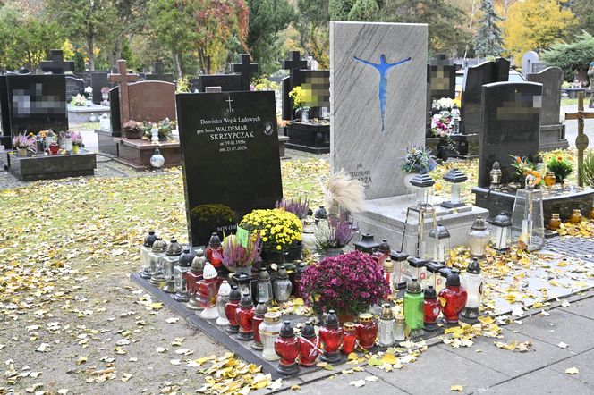 Oto grób gen. Waldemara Skrzypczaka