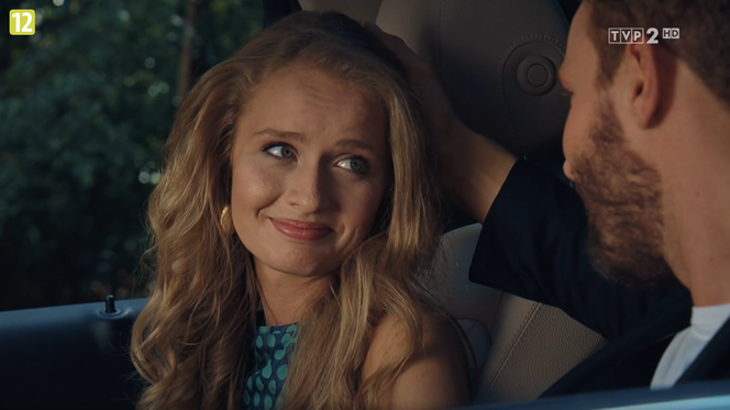 M jak miłość, odc. 1611: Leszek (Sławek Uniatowski), Luiza (Dominika Kryszczyńska) 