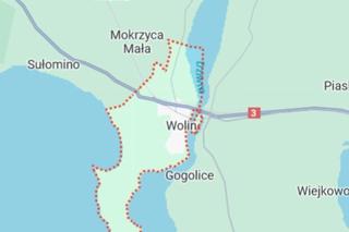 Wolin mapa
