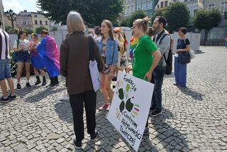 pikieta LGBT Leszno