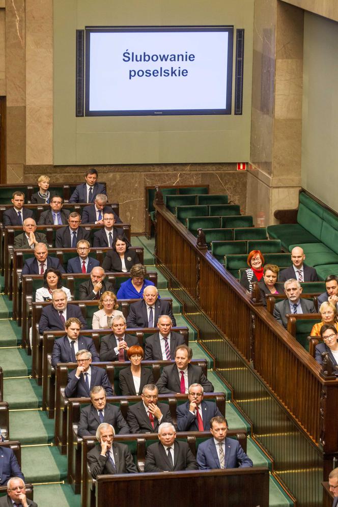 Inauguracja Sejmu, nowy Sejm.