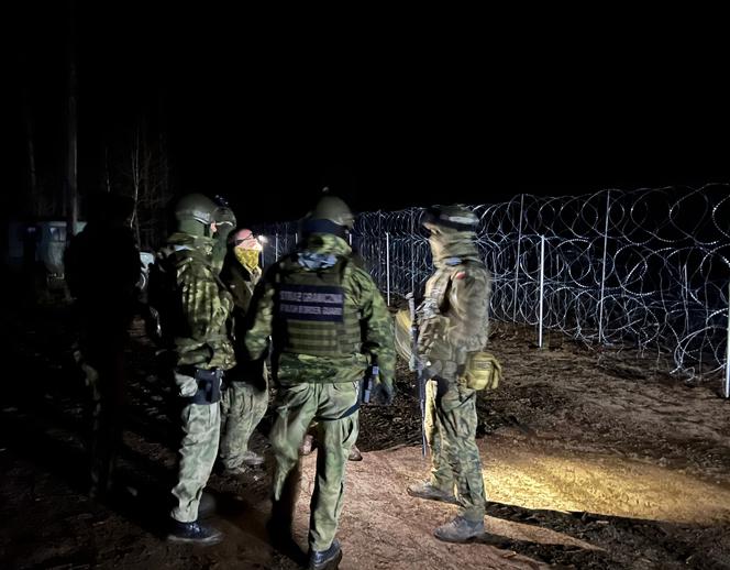 Granica z Białorusią: Rekordowo dużo uchodźców próbowało przekroczyć granicę