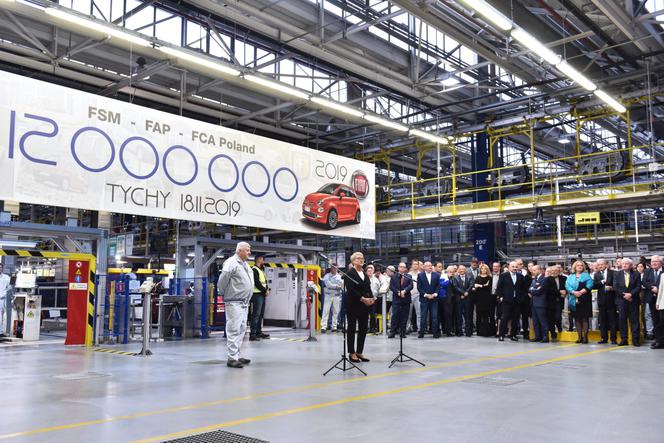 Wyprodukowano 12-milionowy samochód w fabryce Fiat Chrysler Automobiles w Tychach