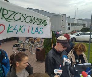 Aktywiści na Wrzosach