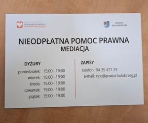 Zmiana siedziby Punktu Nieodpłatnej Pomocy Prawnej 