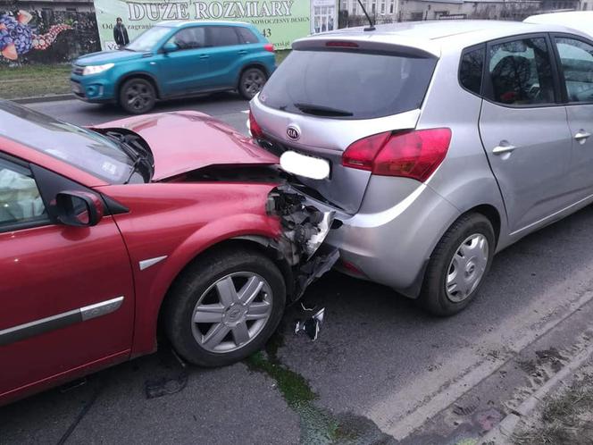 Karambol na Kamiennej w Bydgoszczy. Są utrudnienia w ruchu