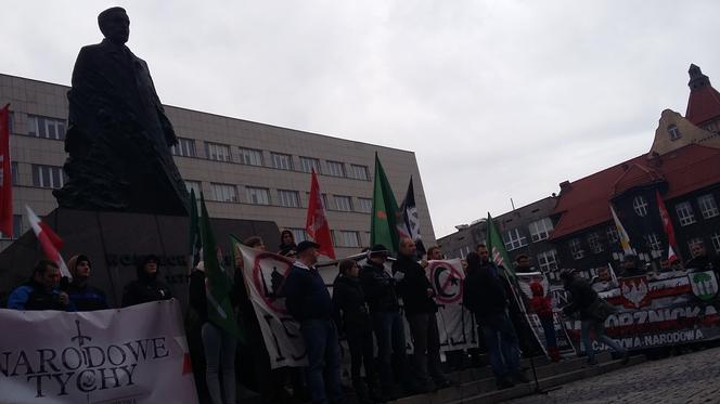 Demonstracja "Polacy przeciw imigrantom"
